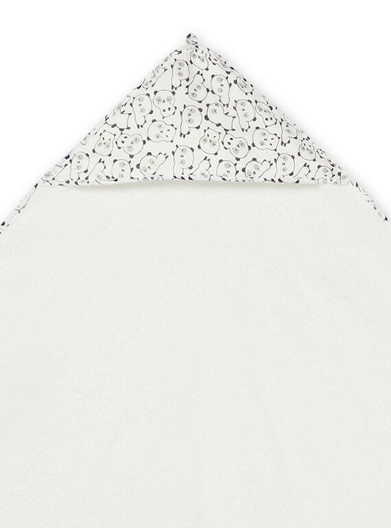 Toalla de punto de esponja con estampado de panda POU1POIN2 / 22WF4283POI001