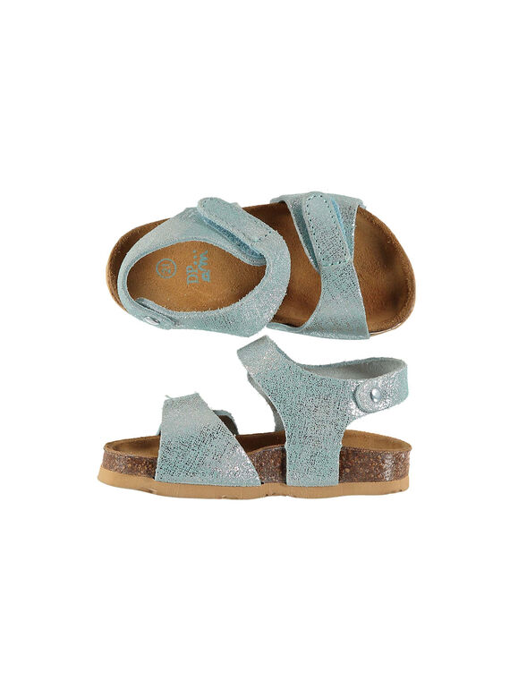 Sandalias de piel para bebé niña FBFNUICE / 19SK37D5D0E020
