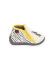 Botas gris jaspeado, gris y amarillo de rayas para bebé niño NUPANTZEBR / 22KK3822D0A943