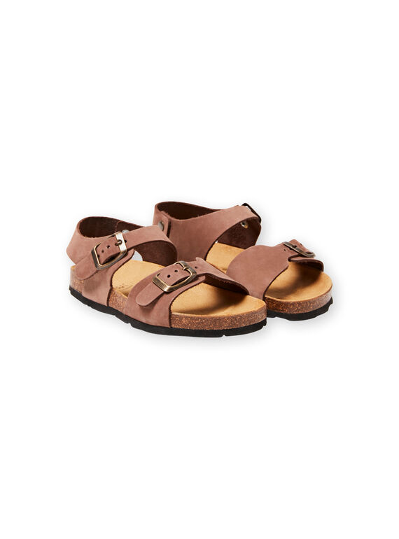 Sandalias marrones para niño LGNUMARRON / 21KK3657D0E802