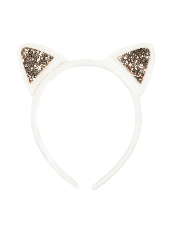 Diadema con estampado de gato para niña FYALISER / 19SI01V1TET001