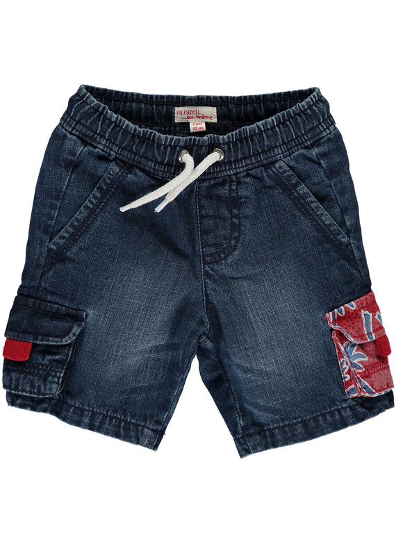 Blue denim Bermuda FOTOBER3 / 19S902L3BER704