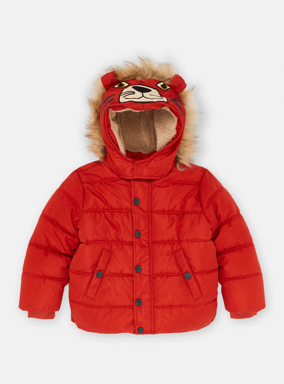 Anorak rojo con capucha SOGRODOU2 / 23W902D2D3E410