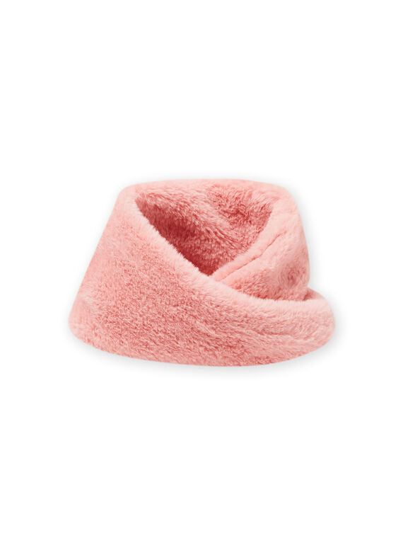 Cuello rosa de pelo artificial para niña MYASAUSNOO2 / 21WI0163SNO303