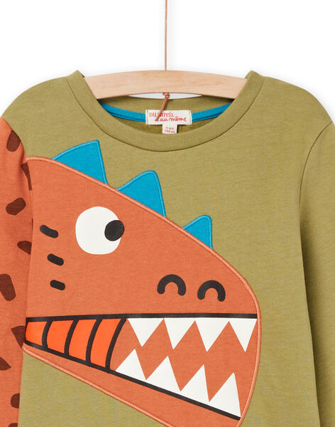 Pijama con dibujo de dinosaurio REGOPYJDINO / 23SH1251PYJ626