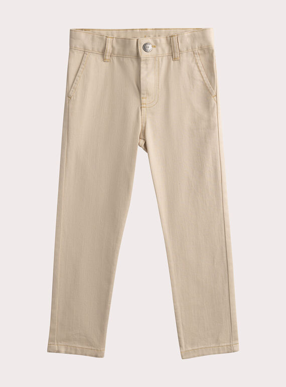 Pantalón de tela beige WOPAPAN2 / 25S90211PAN810