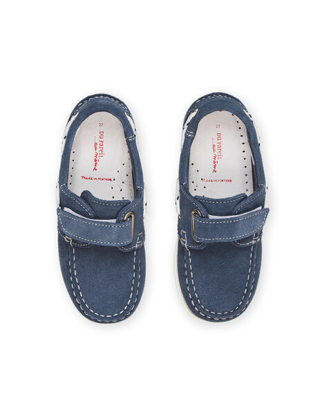 Náuticos de piel ROBATBLUE / 23KK3621D4N070