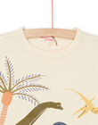 Camiseta con dibujo de dinosaurios de jelly print ROMAGTI4 / 23S902T2TMCA002