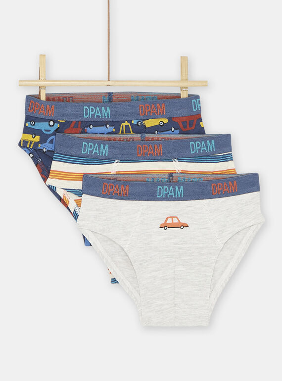 Pack de 3 slips a juego para niño SEGOSLICAR / 23WH1262D5LJ920