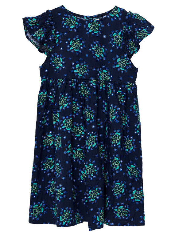 Vestido de color azul marino JAJOROB5 / 20S90144ROB070