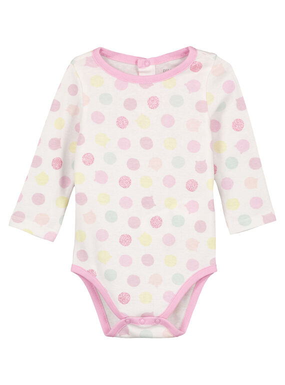 Body de manga larga y cuello halter GEFIBODPOI / 19WH1366BDL000