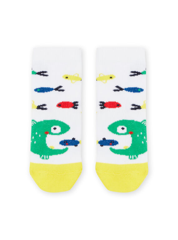 Calcetines multicolor con estampado de peces RYUPOPCHO1 / 23SI1091SOQ000