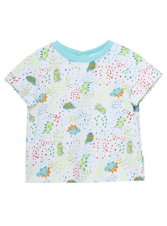 Camiseta de manga corta de color blanco JUBOTI1 / 20SG10H2TMC000
