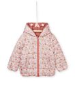 Anorak con capucha reversible por un lado y con estampado floral por el otro PAFOXDOUNE / 22W901F3D3ED321
