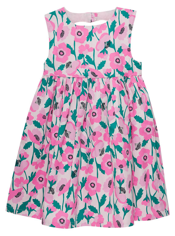 Vestido de color rosa JAPOEROB2 / 20S901G2ROB301