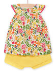 Conjunto amarillo para bebé niña NIHOENS / 22SG09T1ENS102
