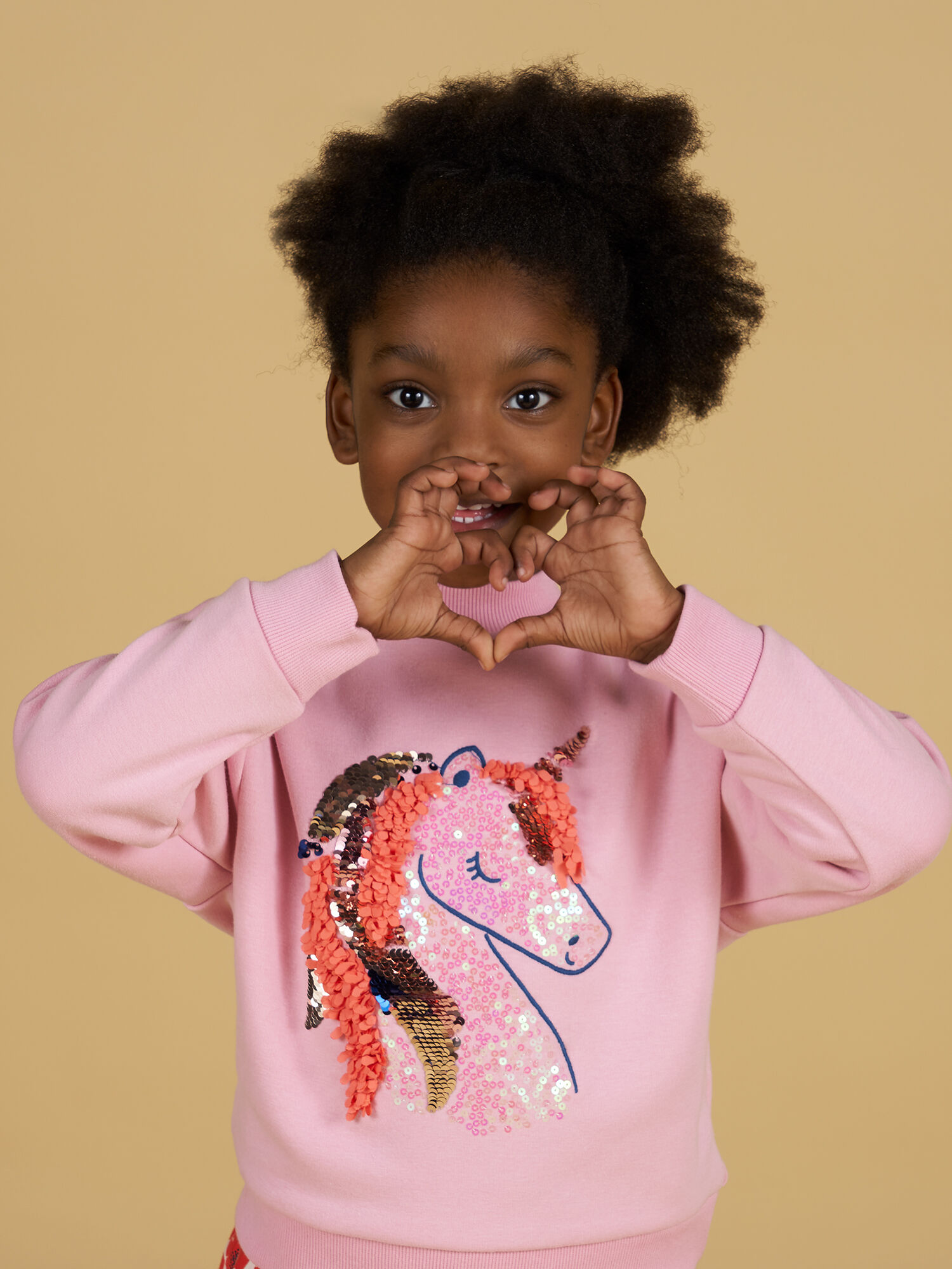 Sudadera hot sale rosa niña