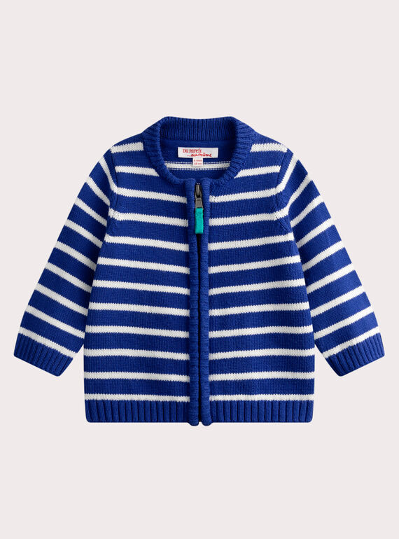 Blue KIDS CARDIGAN WUBOGIL1 / 25SG10R2GIL701