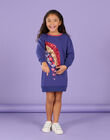 Vestido sudadera con estampado de arcoíris de lentejuelas RAPUROB2 / 23S901L2ROB703