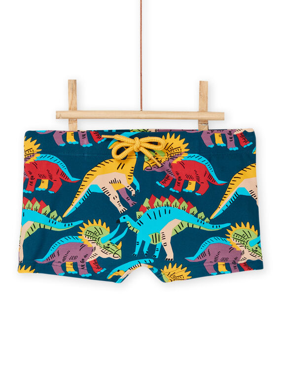 Bañador estilo bóxer multicolor con estampado de dinosaurios RYOMERSHODIN / 23SI02R1MAIC217