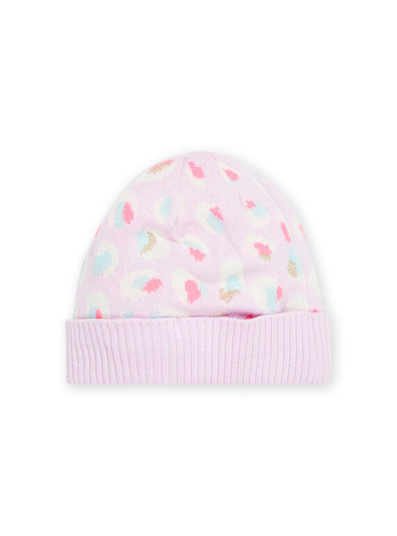 Gorro con jacquard animal PYAREBON / 22WI01G5BON320