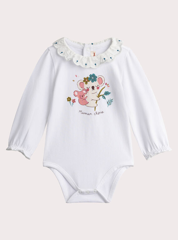 Body de manga larga para niña  VIKLIBOD / 24WG0941BOD001