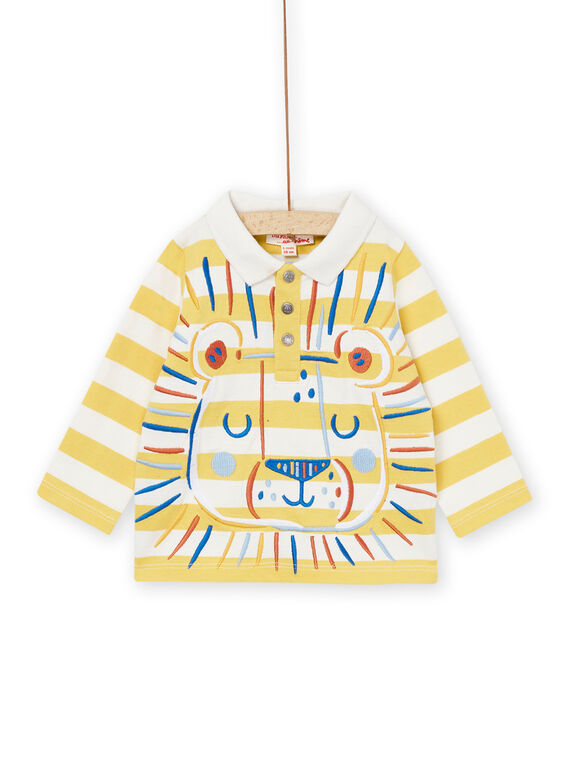 Polo de rayas de manga larga PUCIPOL / 22WG10M1POLB105