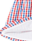 Vestido camisero de cuadros para bebé niña LICANROB3 / 21SG09M3ROB001