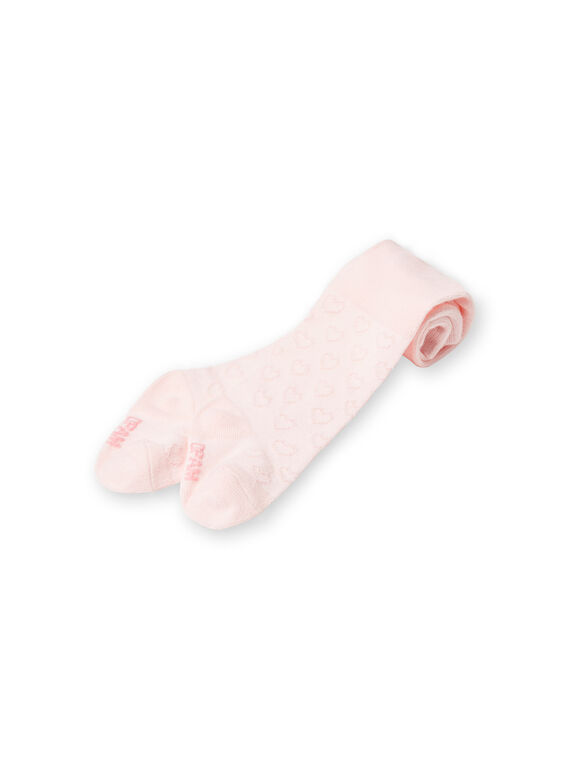 Leotardos de color rosa para bebé niña LYIESCOL8 / 21SI0961COLD310