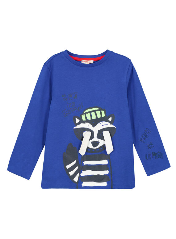 Camiseta de color azul cobalto GOBLATEE1 / 19W902S2TMLC209