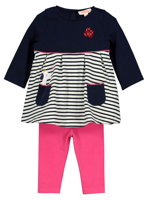 Conjunto bebé niña FICOENS / 19SG0981ENSC205