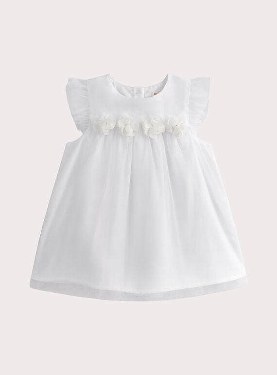White DRESS WIMAROB2 / 25SG0963ROBA015