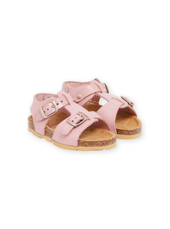 Sandalias rosas para bebé niña NINUGLADYS / 22KK3743D0E030