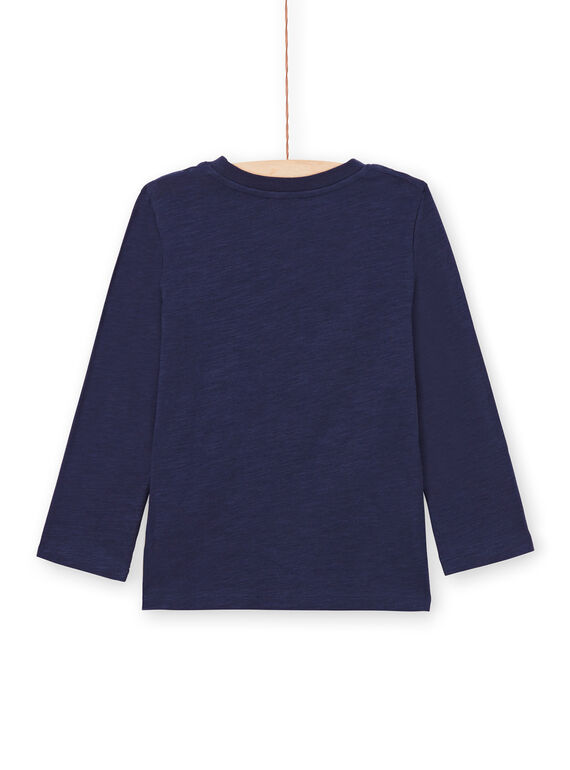Camiseta de color azul marino para niño MOMIXTEE5 / 21W902J4TML717