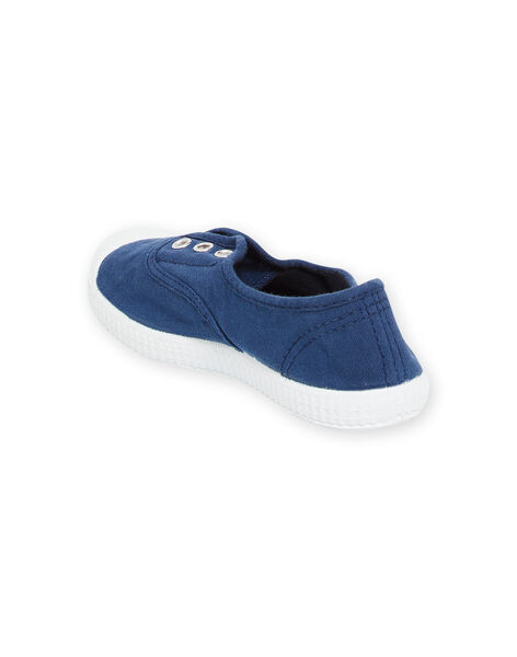 Tenis de tela azul marino para niño NOTOILCIEMA / 22KK3696D16070
