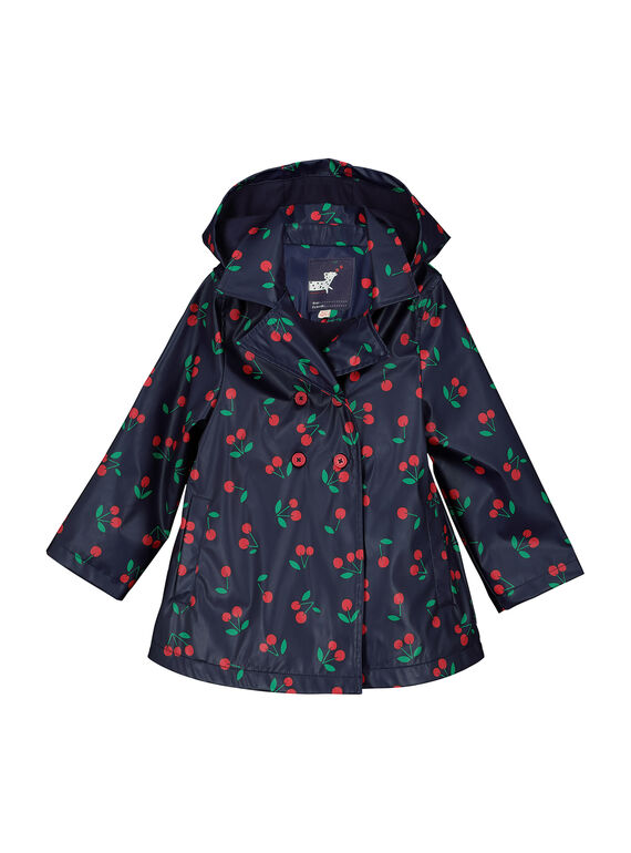 Abrigo impermeable para niña FACOIMPER2 / 19S901X2IMP099