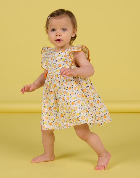 Vestido y amarillo para bebé niña : online - Vestidos | DPAM