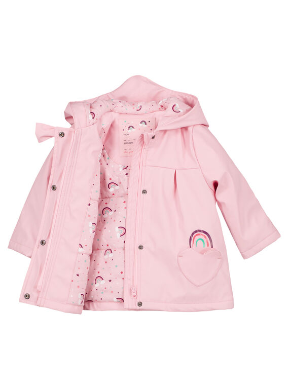 Impermeable Rosa Du Pareil Au Meme GIVEIMP / 19WG0981IMPD326