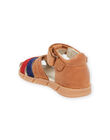 Sandalias camel para bebé niño NUSANDBRUNO / 22KK3847D0E804
