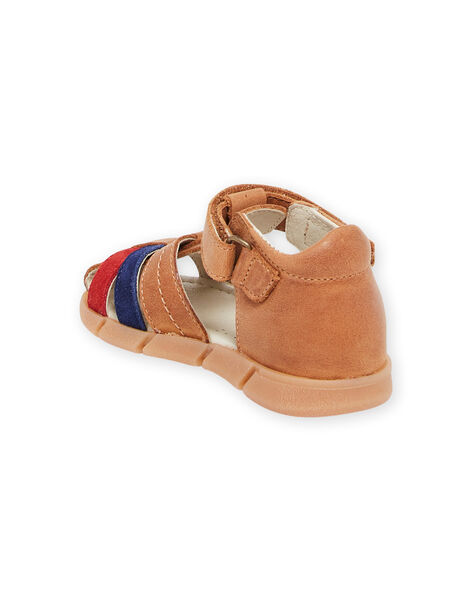 Sandalias camel para bebé niño NUSANDBRUNO / 22KK3847D0E804