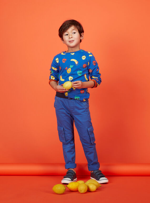 Camiseta de manga larga reversible para niño JOVITEE3 / 20S902D3TML703